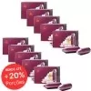 100 Cápsulas Gás N2O 100% PURO, para chantilly, culinária gourmet iSi 8.4g, até 20% a mais de rendimento. Compatível com todas as Garrafas Gourmet do mercado. Combo 10 caixas (100 cápsulas).