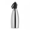 Garrafa Sifão Inox 1L Soda Siphon para Drinks Gaseificados, Profissional iSi, 5 anos de garantia. Prepare long drinks, coquetéis espumantes e água gaseificada com efeito frisante extra. Cabeçote em PE.