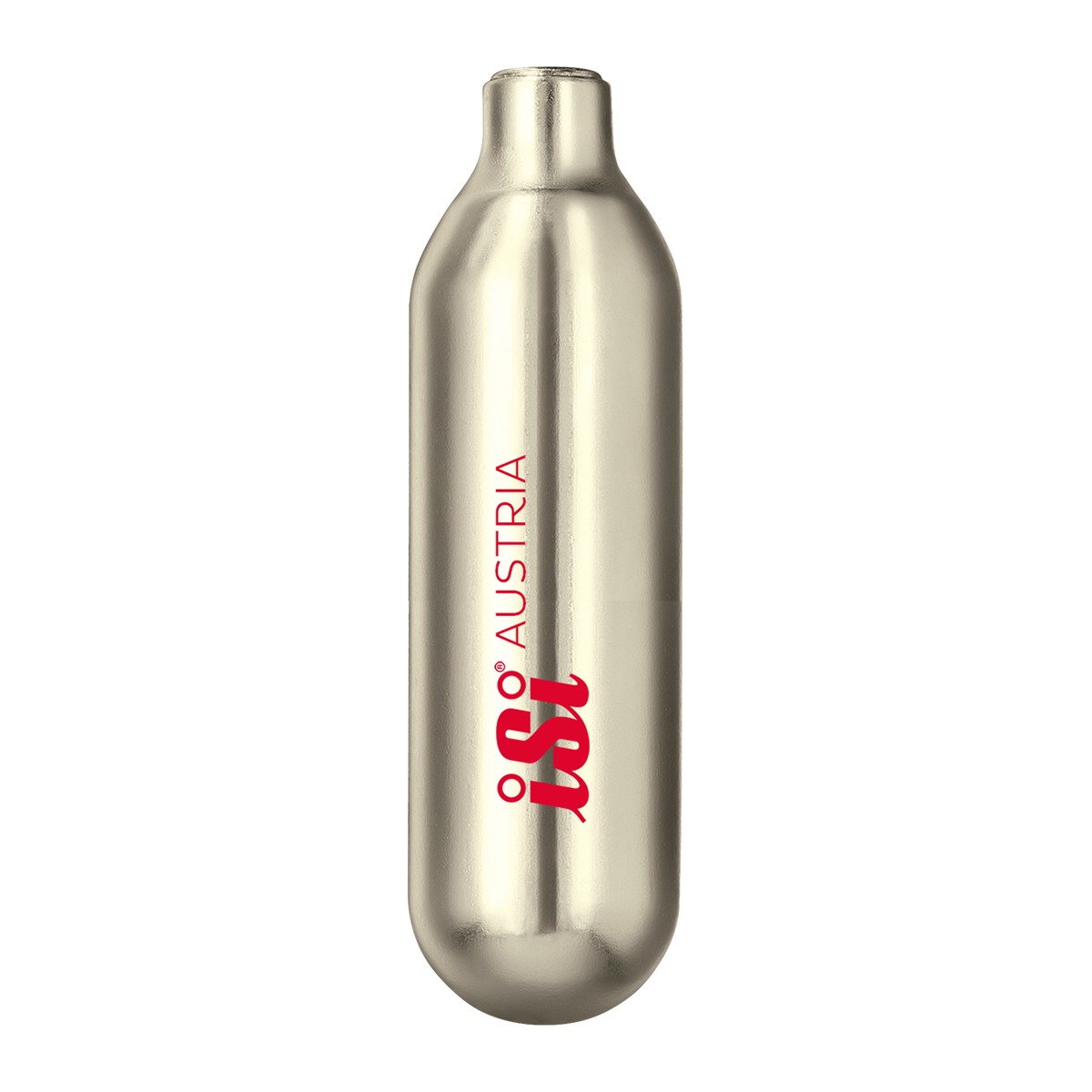Cápsulas de Gás pra Drinks CO2 100% PURO, Soda iSi 8,4g - 1 Caixa (10 cápsulas), até 20% a mais de rendimento. Compatível com todas as Garrafas de drinks