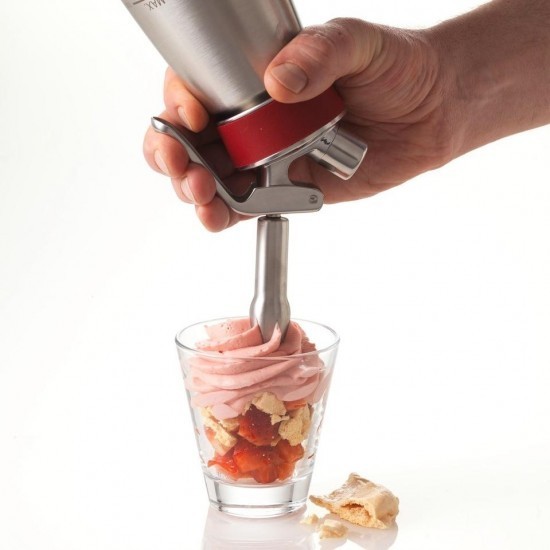 Garrafa Sifão Culinária 500ML Inox, Gourmet  Profissional iSi , garantia de 10 anos. Preparando, frios ou quentes, de sopas, molhos, cremes, espumas, sobremesas e chantilly da mais alta qualidade