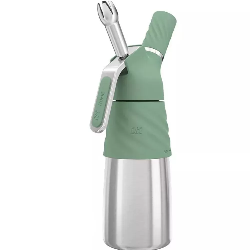 Garrafa Sifão Chantilly Creative Premium Green  500ml Aço Indoxidável  Garantia 10 anos