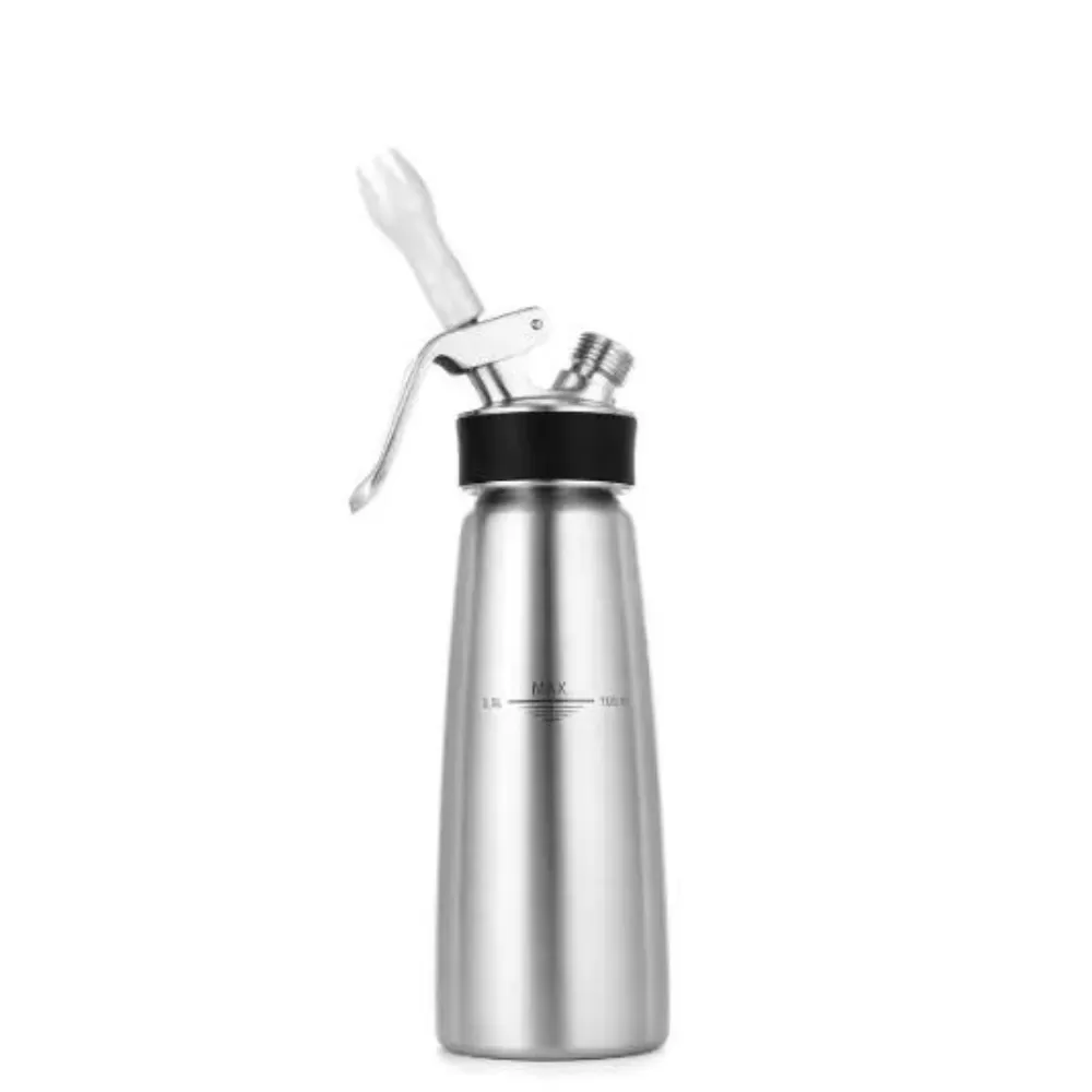 Garrafa Sifão Culinária 500ML Inox, Cream Profi  Profissional iSi, 10 anos de garantia. Prepare Chantilly puro, espumas, cremes aromatizados, sobremesas sofisticadas, para cafeterias, lanchonetes, sorveterias e confeitaria.